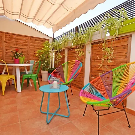 アパート Atico Con Terraza En El Centro De